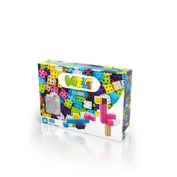 MELI Komplet gradbenih kock - Cube Pink 50 kosov.