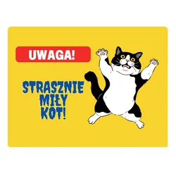shumee ZELO LEPA MAČJA KROŽNIKA - 20x28 cm