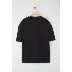 Trendyol Muška majica Tedss25Ts00005, Crna