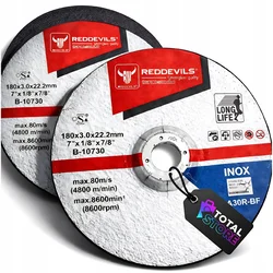 REZALNI DISK ZA KOVINO 180 mm 3,0 mm KORUNDN DISK 22,2 mm MOČAN