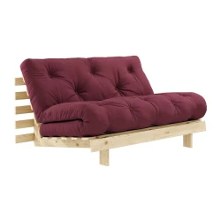 Raztegljiv kavč Karup Design Roots Raw/Bordeaux
