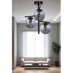 Opviq Luster 2596176, Crni
