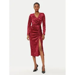 Rinascimento Cocktail obleka CFC0121946003 Rdeča Regular Fit