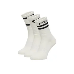 Roxy Dolge nogavice CEO_AS_ROXY_11_W_AW26 (3-PACK) Bela