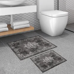 Lessentiel Maison Set 2 prostirke za kupatilo Sivi