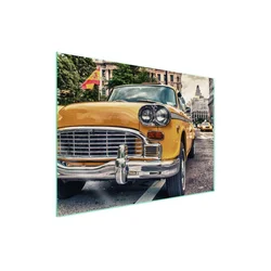shumee Steklena zaščitna plošča za štedilnik 70x52 Auto