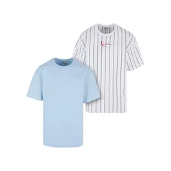 Karl Kani Majica Essential  modra / rdeča / črna / bela