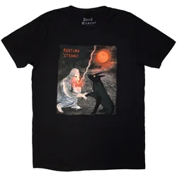 David Gilmour Luck & Strange Fortuna E Strano (Back Print & Ex-Tour) Black L Majica