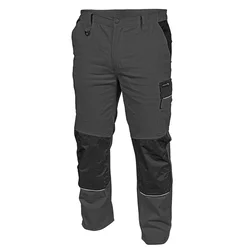 HOGERT Muške radne pantalone Edgar, Sivo - crne