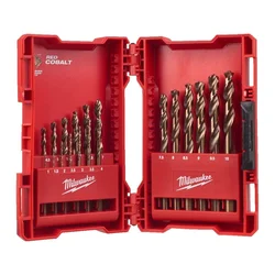 MILWAUKEE Burgije kobaltne 1-10mm HSS-CO set 19/1
