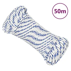 Brodski konop bijeli 5 mm 50 m od polipropilena