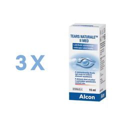 Tears Naturale II Med (3 x 15 ml)
