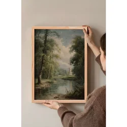 Dekorativna slika u okviru 30 x 40 cm