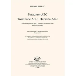 STEINER:POSAUNEN ABC PIANO ACCOMPANIMENT
