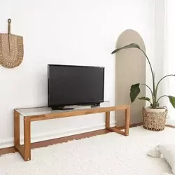 Hanah home TV Komoda Via Smeđe
