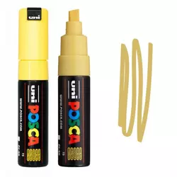 Uni Posca Paint Marker Pen PC-8K - STRAW YELLOW
