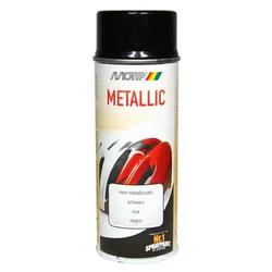 Sprej - metalik crna MOTIP optima