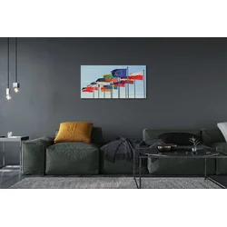 tulup.si Slika na platnu Veliko zastav 100x50 cm