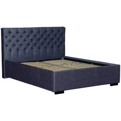 Tapacirani Krevet Miami Storage 180/200 cm , tamnoplava