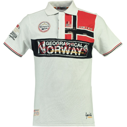 Moška kratka majica GEOGRAPHICAL NORWAY KOALA bela