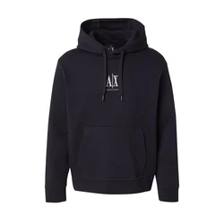 ARMANI EXCHANGE Majica temno modra/bela