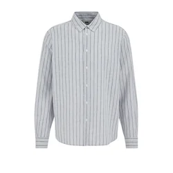 WE Fashion Srajca  svetlo modra / temno modra
