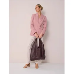 Sinsay - Hobo torba od imitacije kože - mahagoni