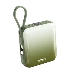 Moxom mx-pb155 fast 10000mah Power bank scp 22.5w qc18w+ pd20w 3a zeleni ( BAT9483 )