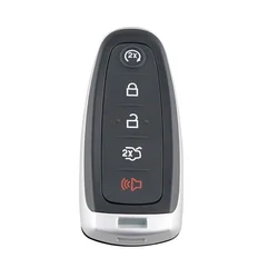 CAR 888 ACCESSORIES Kućište Oklop Ključa, 5 Dugmeta, Za Ford, Crno