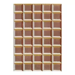Preproga v barvi terakote 133x190 cm Amara – Universal