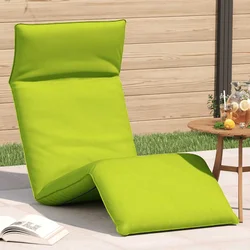 Sklopiva ležaljka za sunčanje svijetlo zelena 175x54x8,5 cm Oxford tkanina