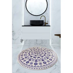 Lessentiel Maison Prostirka za kupatilo 100cm Šarena