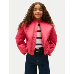 Tommy Hilfiger Bomber jakna KG0KG08927 Roza Regular Fit