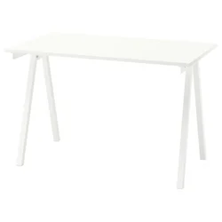 TROTTEN Radni sto, bela, 120x70 cm