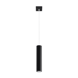 Sollux SL.0327 - Luster na lanku LAGOS 1 1xGU10/10W/230V crna