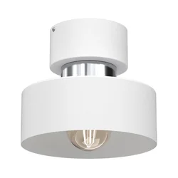 Plafonsko svetlo MARTI 1xE27/15W/230V belo/hrom