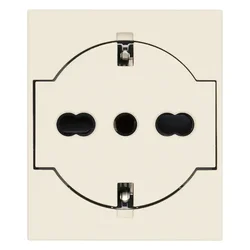 VIMAR LINEA PRIKLJUČNICA ŠUKO UNIV. FLAT P40 2M 16A CANVAS VI30211.C