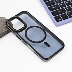 Torbica Magsafe Trendy za iPhone 16 6.1 crna