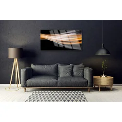 tulup.si Steklena slika Abstrakcija graphics 120x60 cm 4 obešalnika