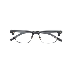 Dita Eyewear-square frame glasses-unisex-Black