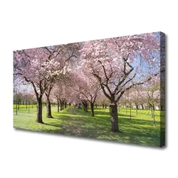 tulup.si Slika na platnu Drevesa narava poti 140x70 cm