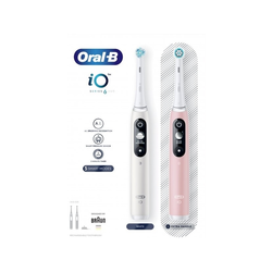 ORAL-B električna zobna ščetka iO6, bela-roza