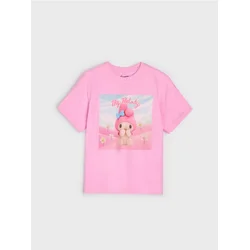 Sinsay - Pamučna majica sa printom My Melody - roze