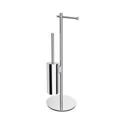 OMNIRES MP60810CR - Stojan za toaletni papir i WC četku MODERN PROJECT hrom