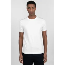 TUDORS Muška majica, Slim Fit, Bela