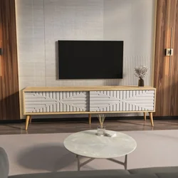 Hanah Home TV Komoda Riso, 180x54x35 cm, Hrast