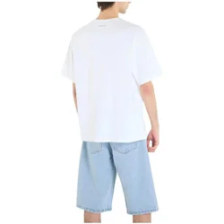 Calvin Klein Jeans Majica  črna / bela