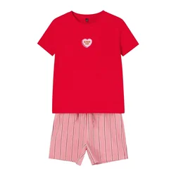 Trendyol Komplet lila / rdeča / melona / bela