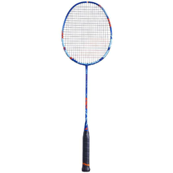 Reket za badminton i pulse blast plavo-crveni