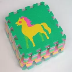 Hk Mini podne puzzle životinje 10kom